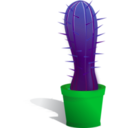 download Cactus clipart image with 135 hue color