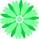 download Flower clipart image with 135 hue color