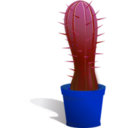 download Cactus clipart image with 225 hue color