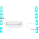 download Testcircuit clipart image with 180 hue color