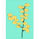 download Flower Flowers Sakura clipart image with 45 hue color