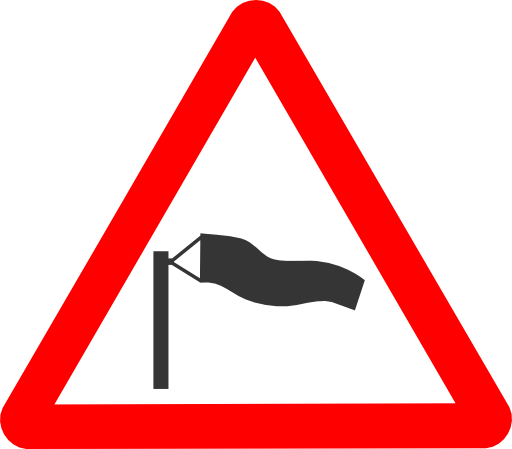 Roadsign Crosswind