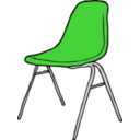 download Modern Chair 3 4 Angle clipart image with 90 hue color