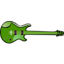 download Bass Guitar clipart image with 90 hue color