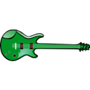 download Bass Guitar clipart image with 135 hue color