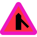 download Roadlayout Sign 7 clipart image with 315 hue color
