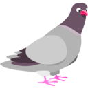 download Pigeon clipart image with 315 hue color