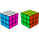 download Rubiks Cube clipart image with 315 hue color