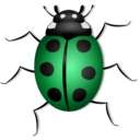 download Ladybug clipart image with 135 hue color