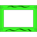 download Border With Ornaments clipart image with 90 hue color