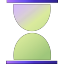 download Hourglass Icon clipart image with 225 hue color