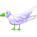download Bird clipart image with 45 hue color