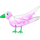download Bird clipart image with 90 hue color