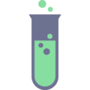 download Test Tube clipart image with 90 hue color