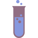 download Test Tube clipart image with 180 hue color