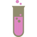 download Test Tube clipart image with 270 hue color