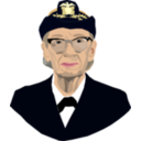 download Grace Hopper clipart image with 0 hue color