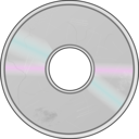 download Damaged Compact Disc clipart image with 0 hue color