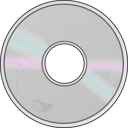 Damaged Compact Disc