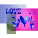 download Love clipart image with 270 hue color