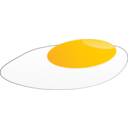 download Fried Egg clipart image with 0 hue color