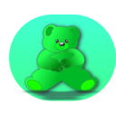 download Teddy Bear clipart image with 90 hue color