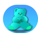 download Teddy Bear clipart image with 135 hue color