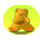 download Teddy Bear clipart image with 0 hue color