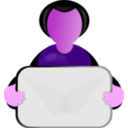 download Sign clipart image with 270 hue color