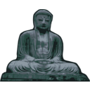 download Kamakura Buddha clipart image with 135 hue color