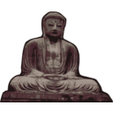 download Kamakura Buddha clipart image with 315 hue color