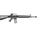 download M16 clipart image with 225 hue color