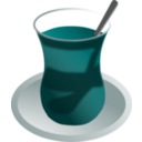 download Tea clipart image with 180 hue color