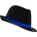 download Fedora Hat clipart image with 225 hue color