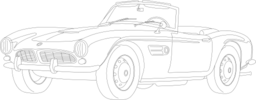 Bmw 507 Outline