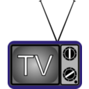 download Television Tv clipart image with 225 hue color