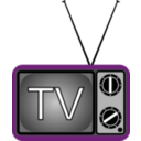 download Television Tv clipart image with 270 hue color