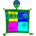 download Doudoulinux clipart image with 180 hue color