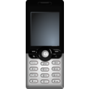 download Mobile Phone clipart image with 0 hue color