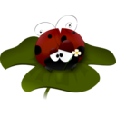 download Coccinella clipart image with 0 hue color