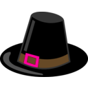 download Pilgrim Hat clipart image with 270 hue color