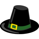 download Pilgrim Hat clipart image with 0 hue color