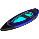 download Canoe clipart image with 135 hue color