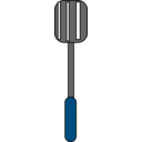 download Spatula clipart image with 180 hue color