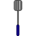 download Spatula clipart image with 225 hue color