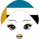 download Pretty Uae Girl Smiley Emoticon clipart image with 45 hue color
