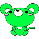 download Mouse clipart image with 315 hue color