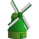 download Windmill clipart image with 90 hue color