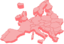 European Map 3d