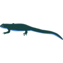 download Newt clipart image with 180 hue color